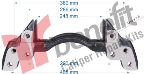 Скоба суппорта  за Ось Mercedes Connecto правая