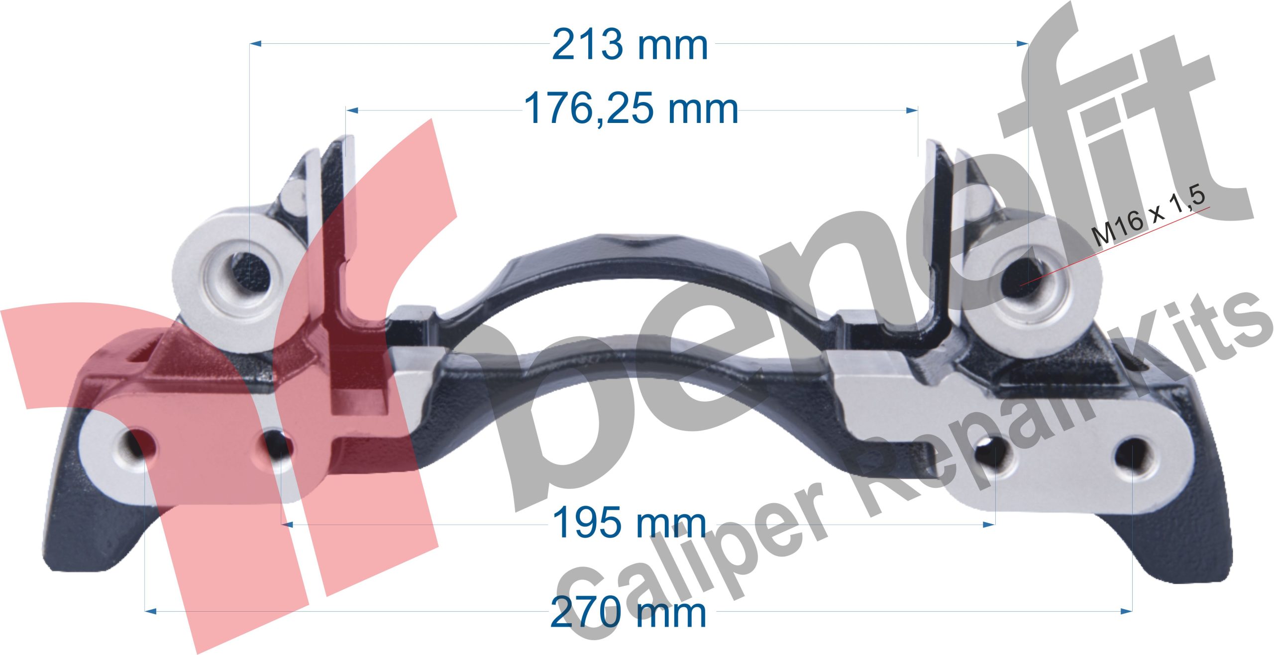 Caliper Carrier For Mercedes Front -L-