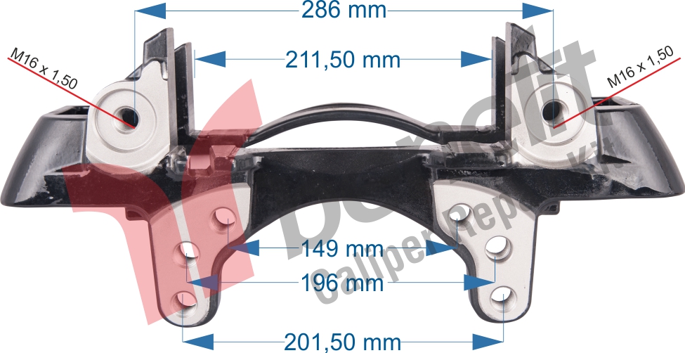 Caliper Carrier For Schmitz Trailer -L-