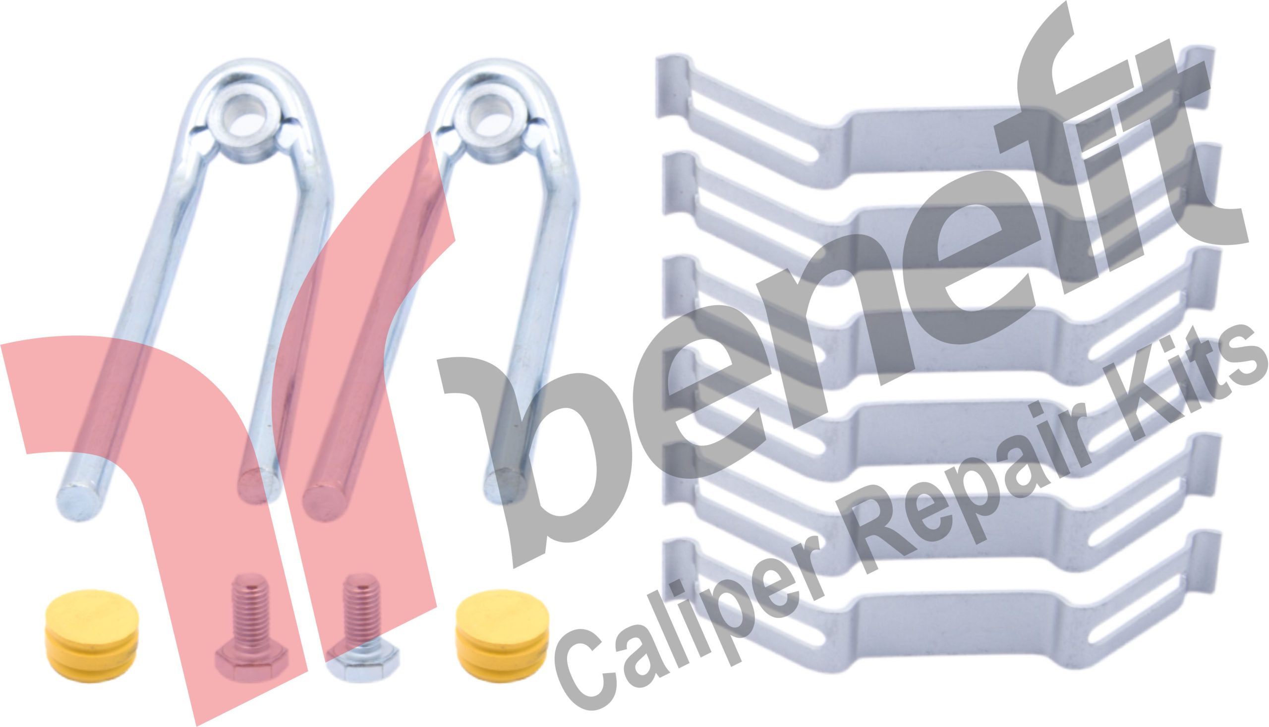 Caliper Brake Pad Retainer Kit