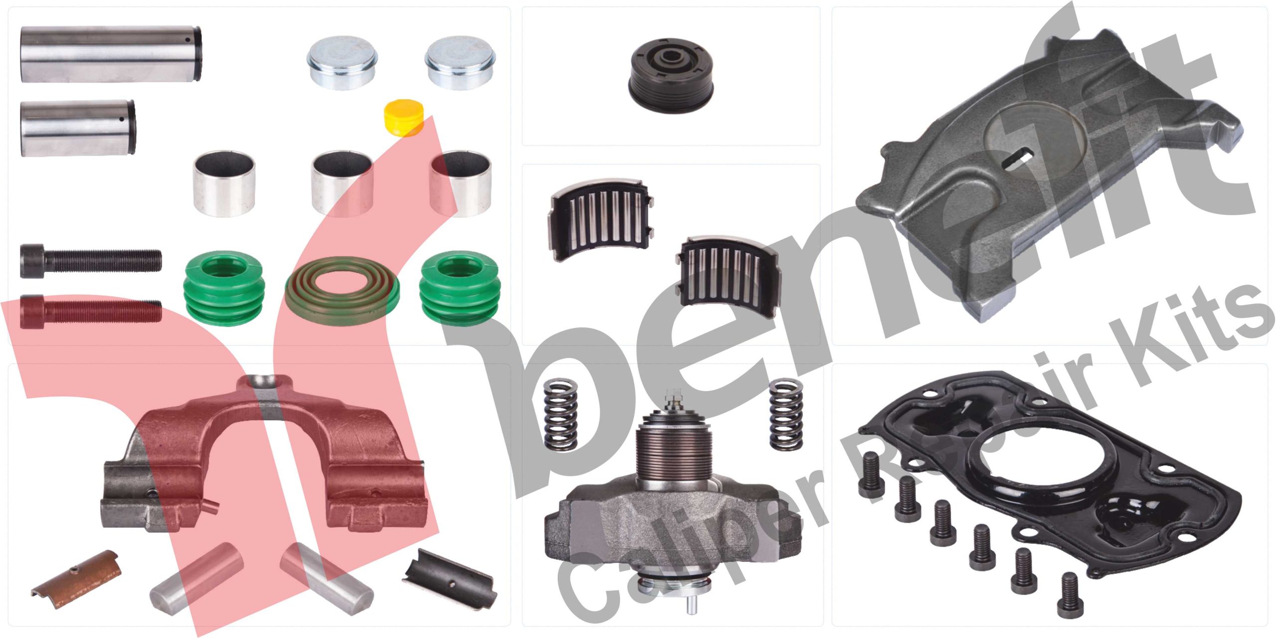 Caliper Repair Kit Complete For Schmitz -R