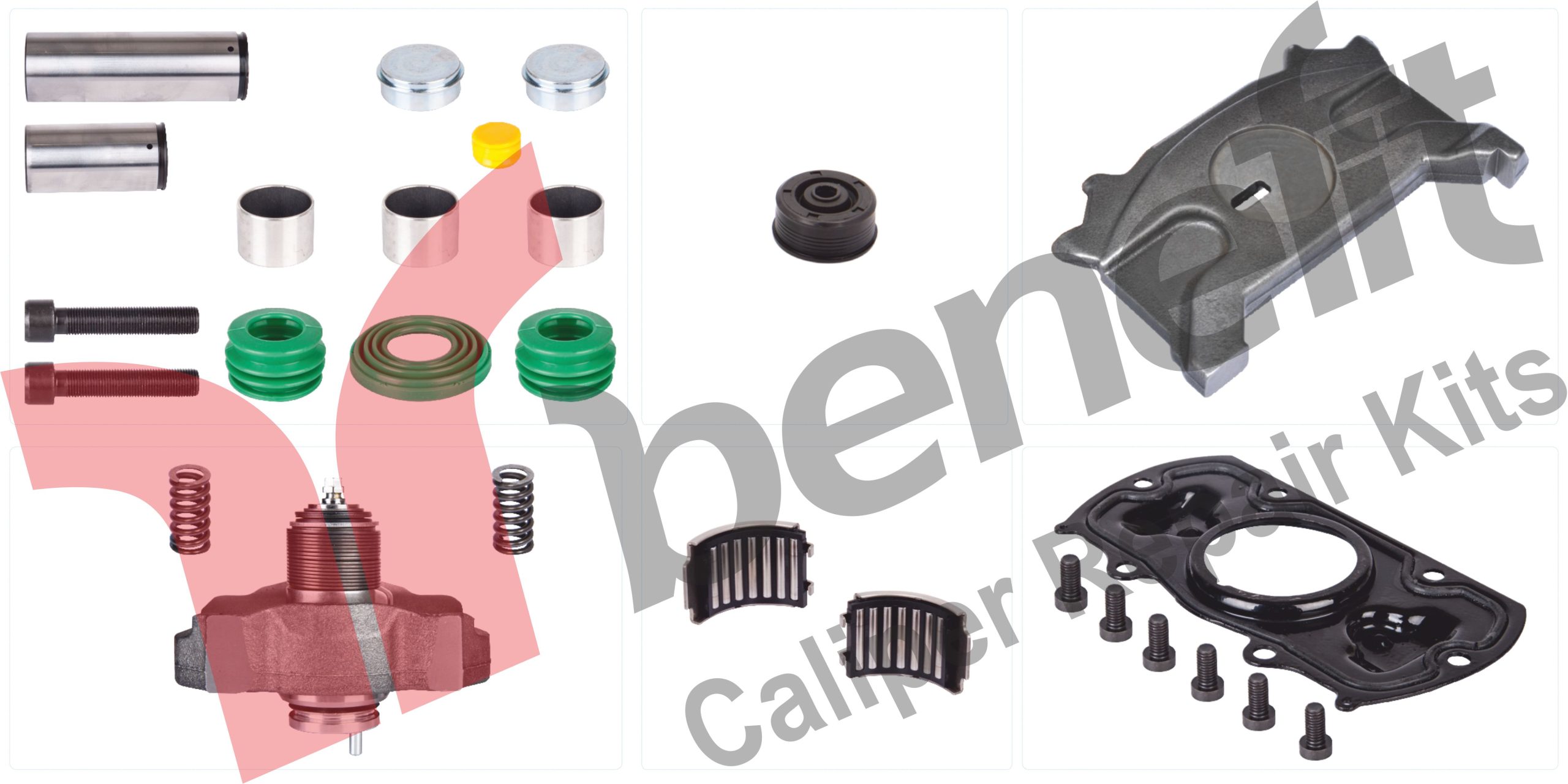 Caliper Repair Kit Complete For Schmitz -R-