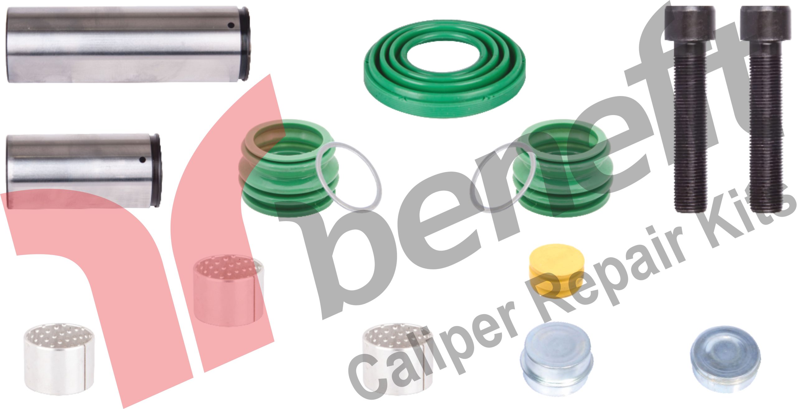 Caliper Guide & Bush Repair Kit