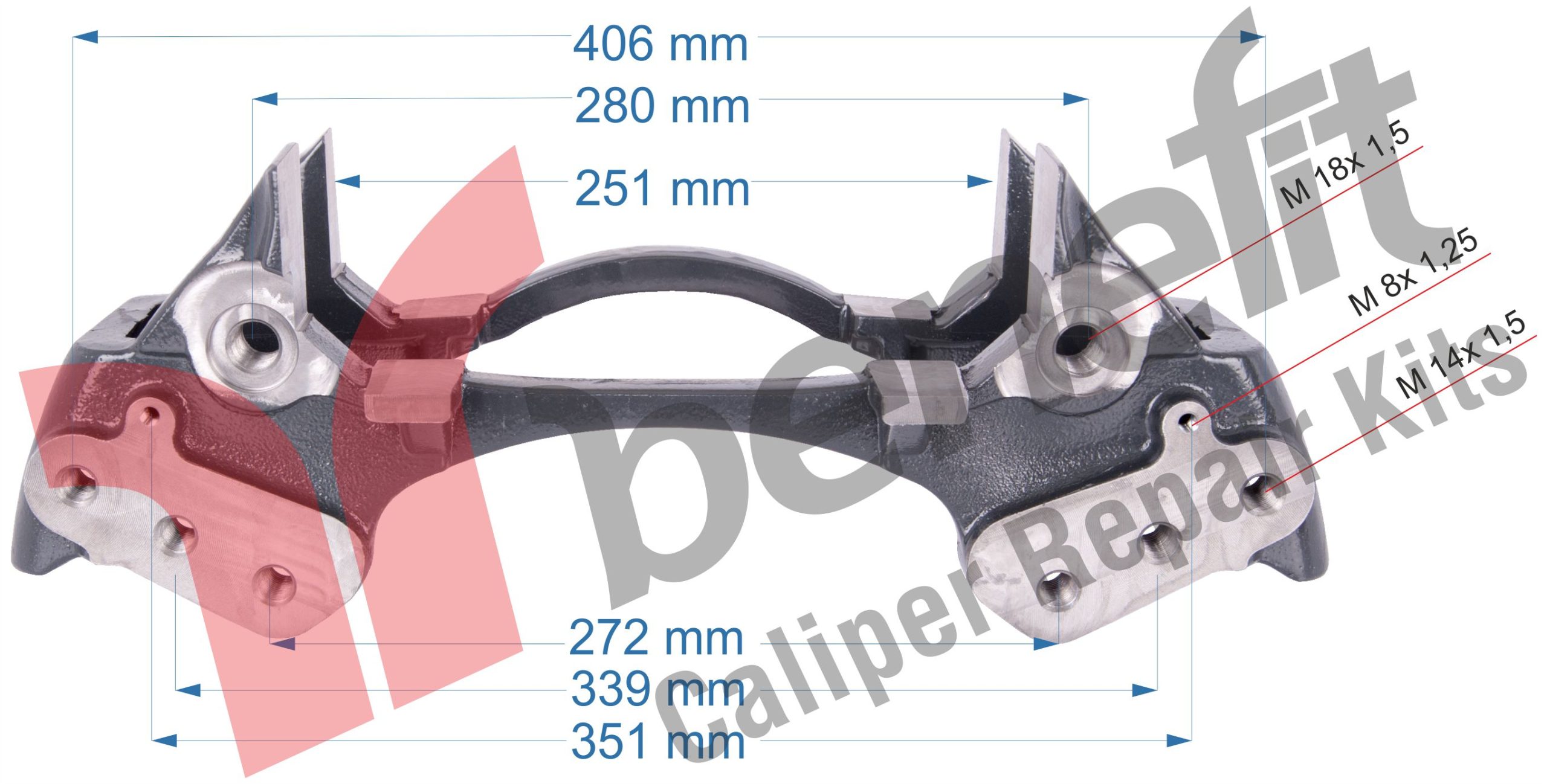 Caliper Carrier For Mercedes 403 Bus