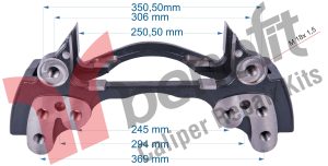 Caliper Carrier For Renault 420