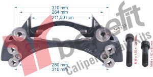 Caliper Carrier For Ror Axle