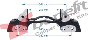 Caliper Carrier For Ror Axle